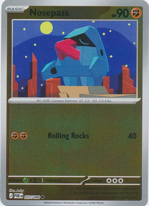 Perfect Order Nosepass #037 reverse holo